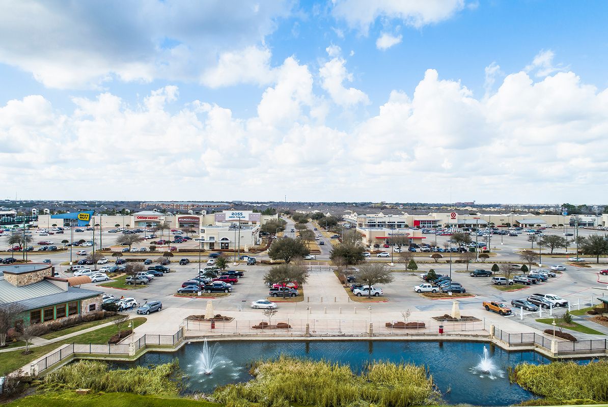 Rosenberg Local Aerial Shopping Brazos Town Center Photoshoot 051925