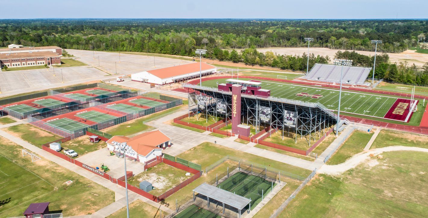 The Mustangs high school's football team