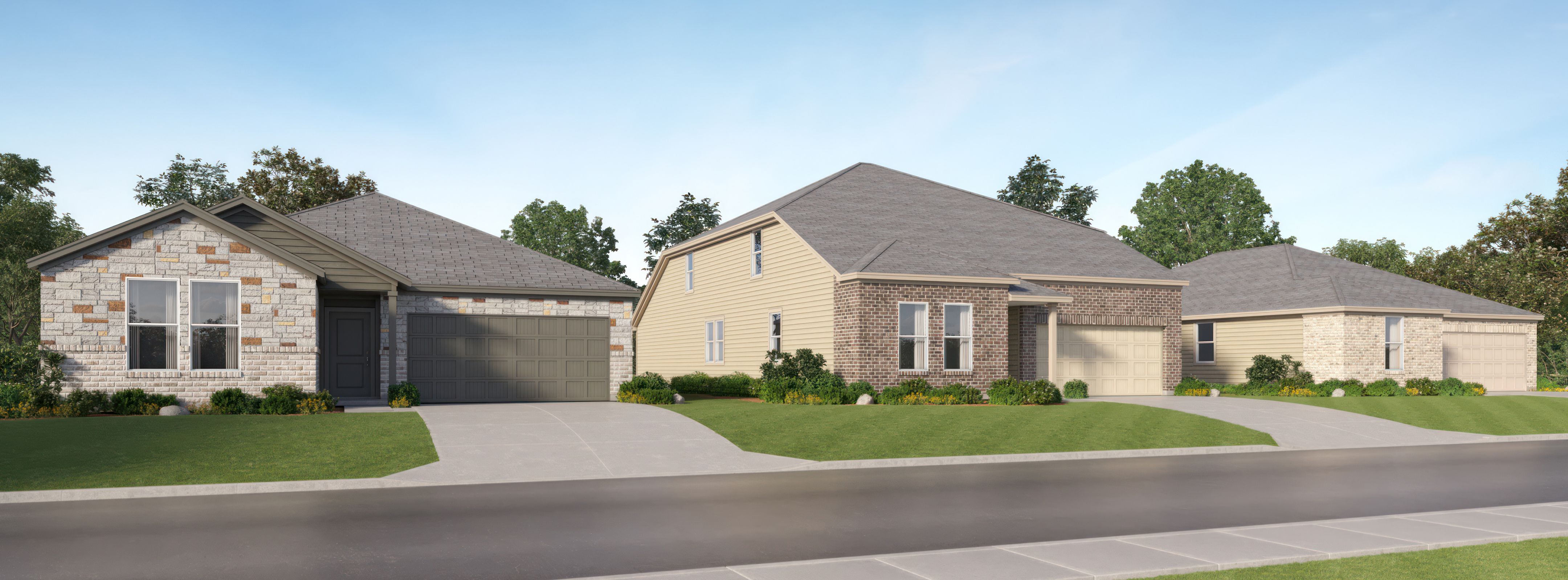 casa en Lakes at Crockett Martin - Classic Collection por Lennar