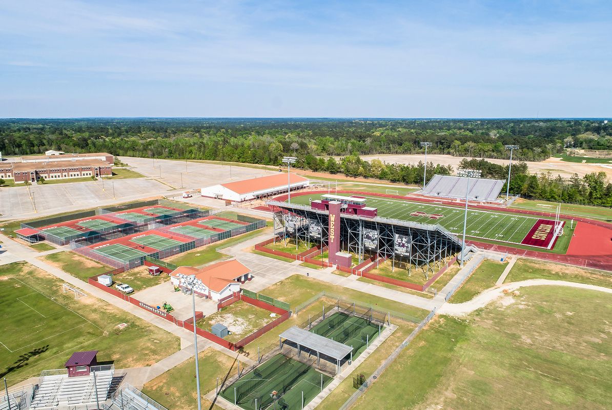 Magnolia Aerial Magnolia West High School Athletics