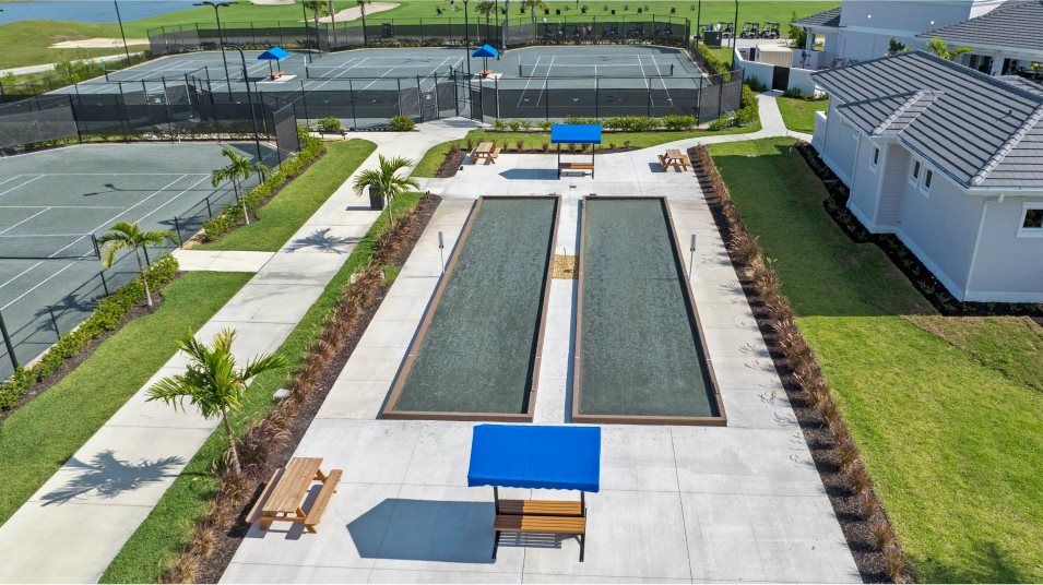 The National golf & country club boccee ball