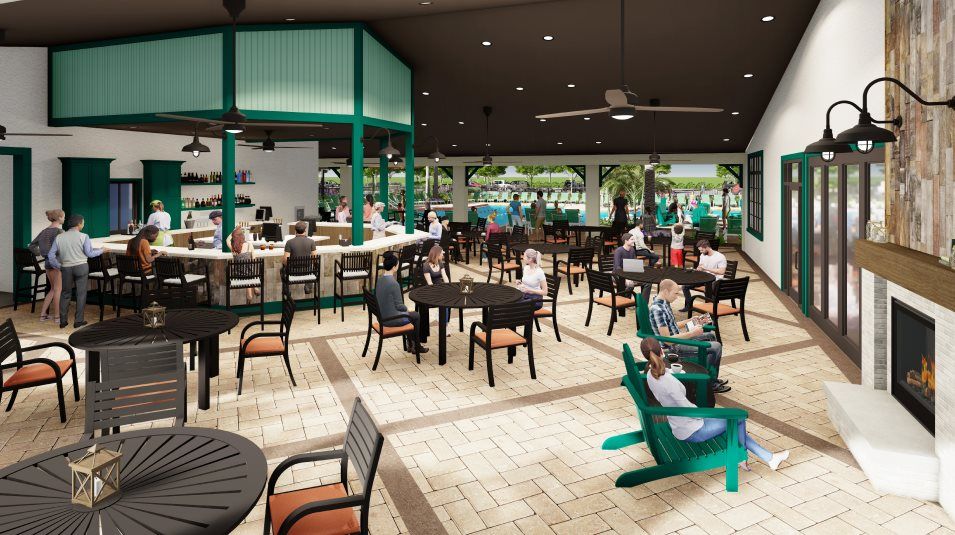 Amenity outdoor dining