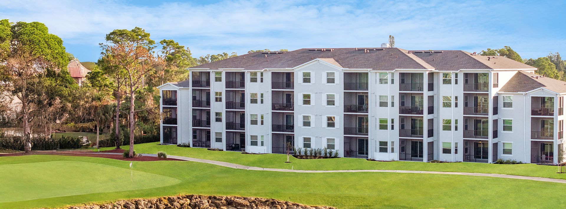 Terrace Condominiums Ibis Landing Aerial