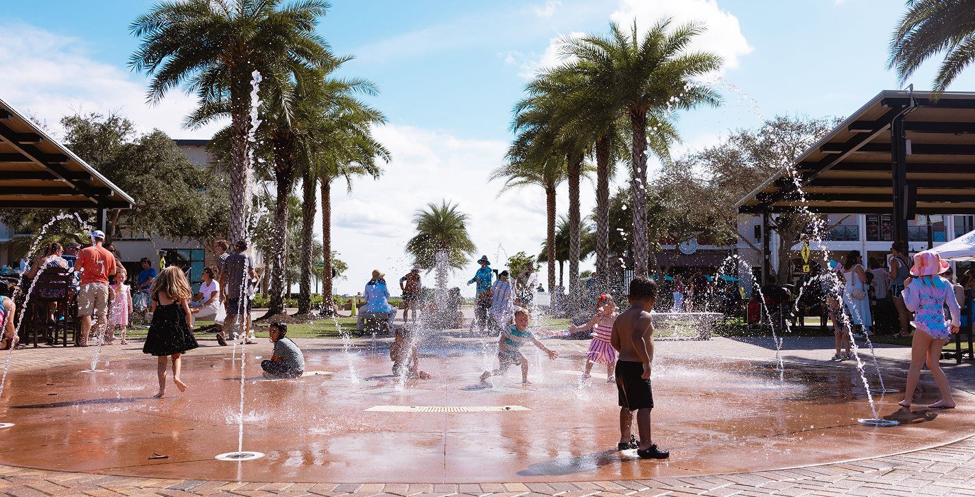 Founder’s Square Splash pad