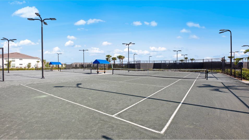 The National Golf & Country Club tennis courts