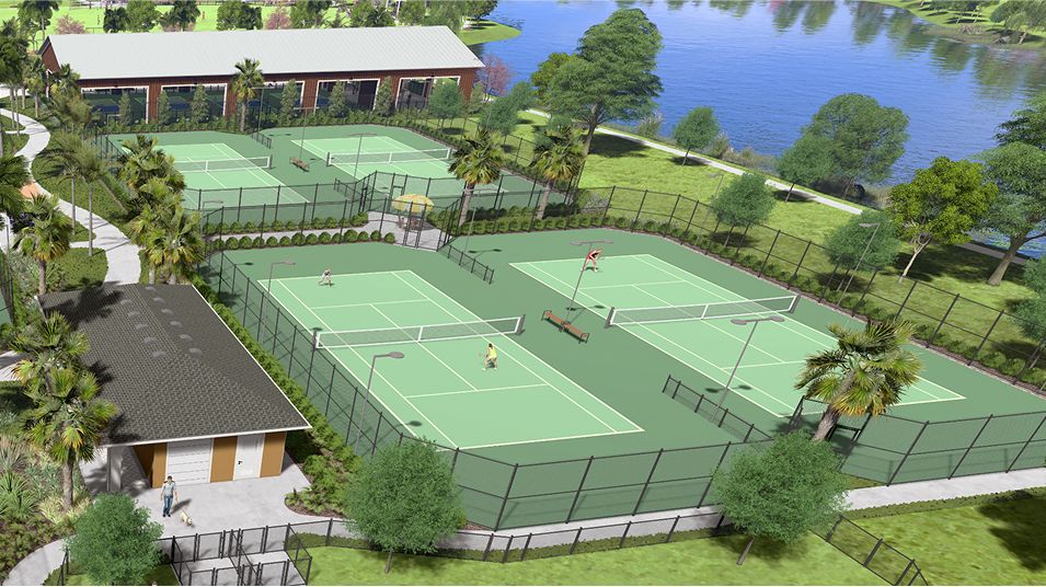 Tuckers Cove Amenity Dog Park Courts 1