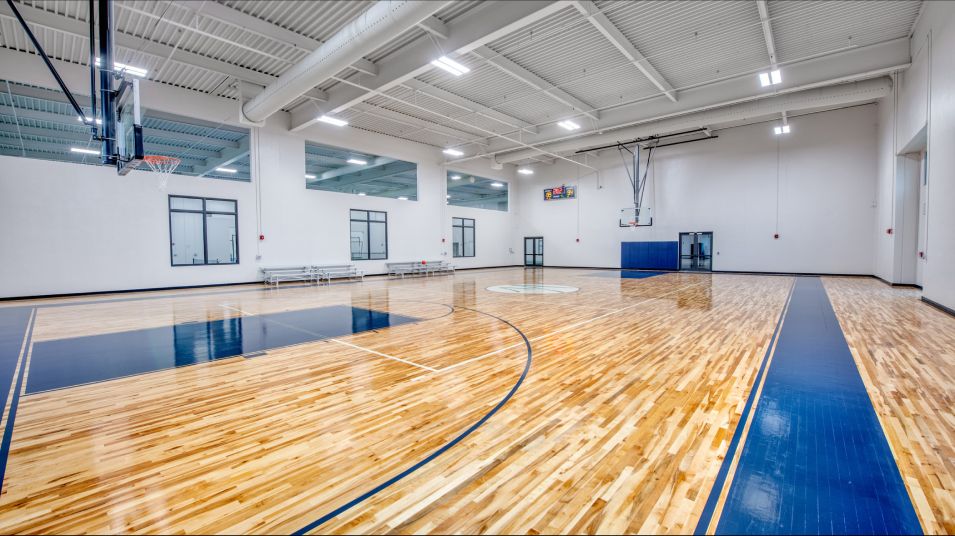 Verdana Village basketball court