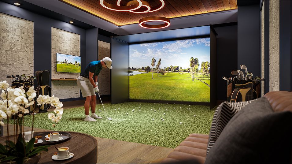 Webbs Reserve Amenity Golf Simulator 1of2 9 16 25