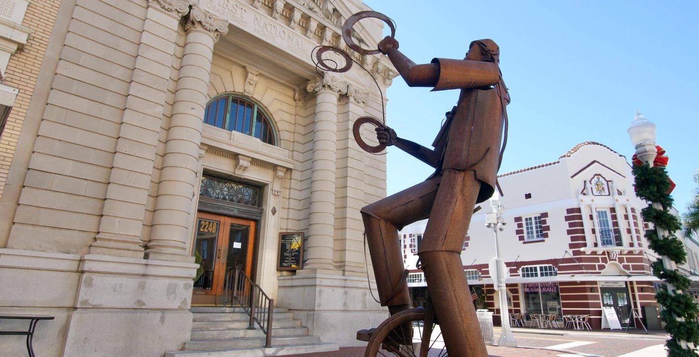 Sculptures in Downtown Fort Myers