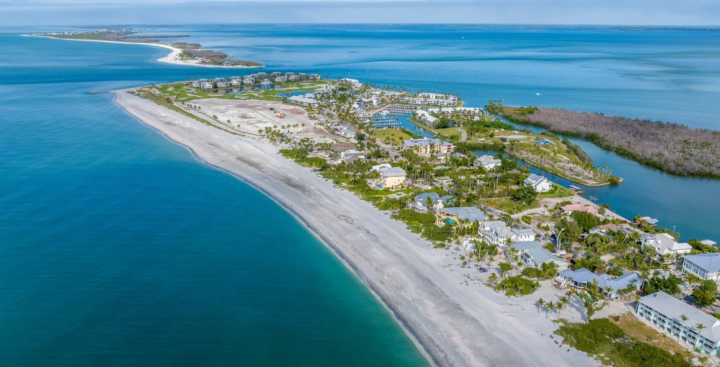 Aerial view of North Captiva