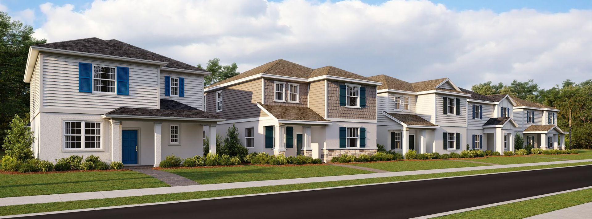 Wellness Ridge Manor collection streetscape