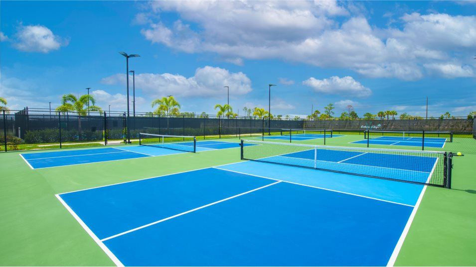 Verdana Village outdoor Pickleball courts