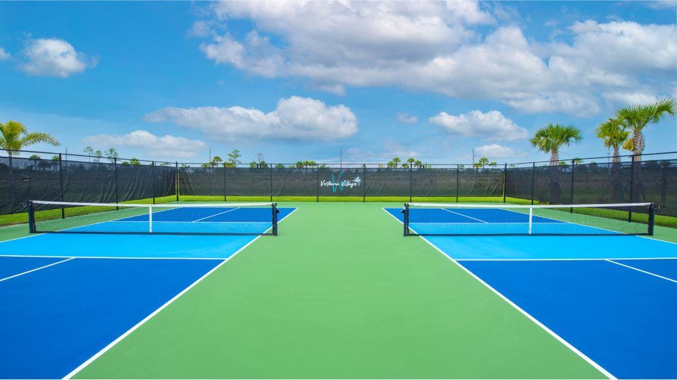 Verdana Village outdoor Pickleball courts