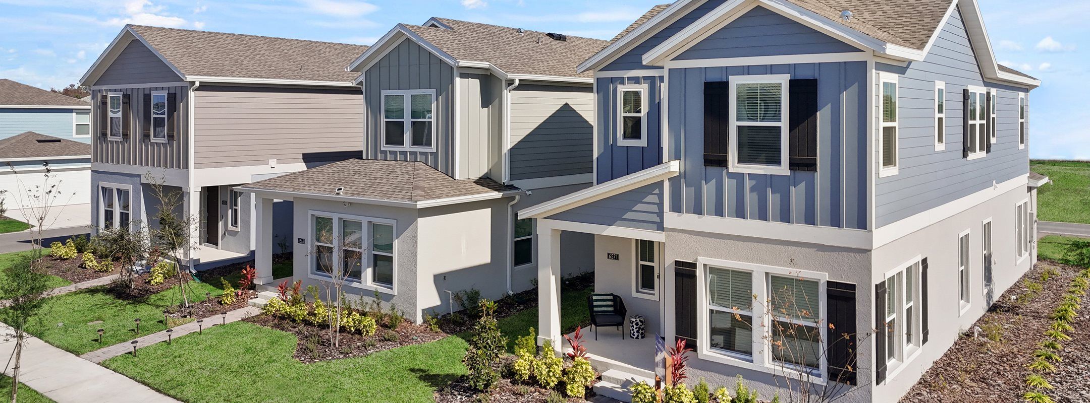 EverBe Cottage Alley Collection streetscape