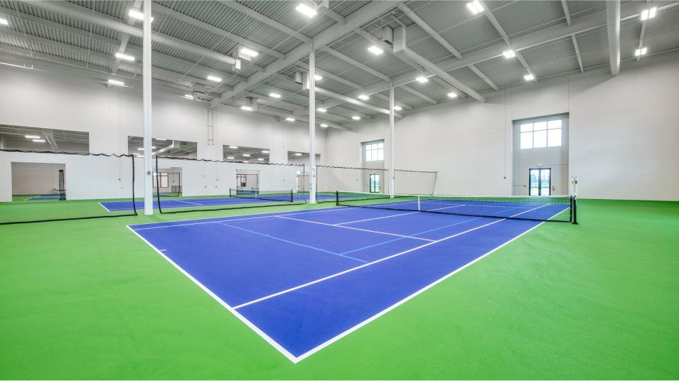 Verdana Village indoor Pickleball court