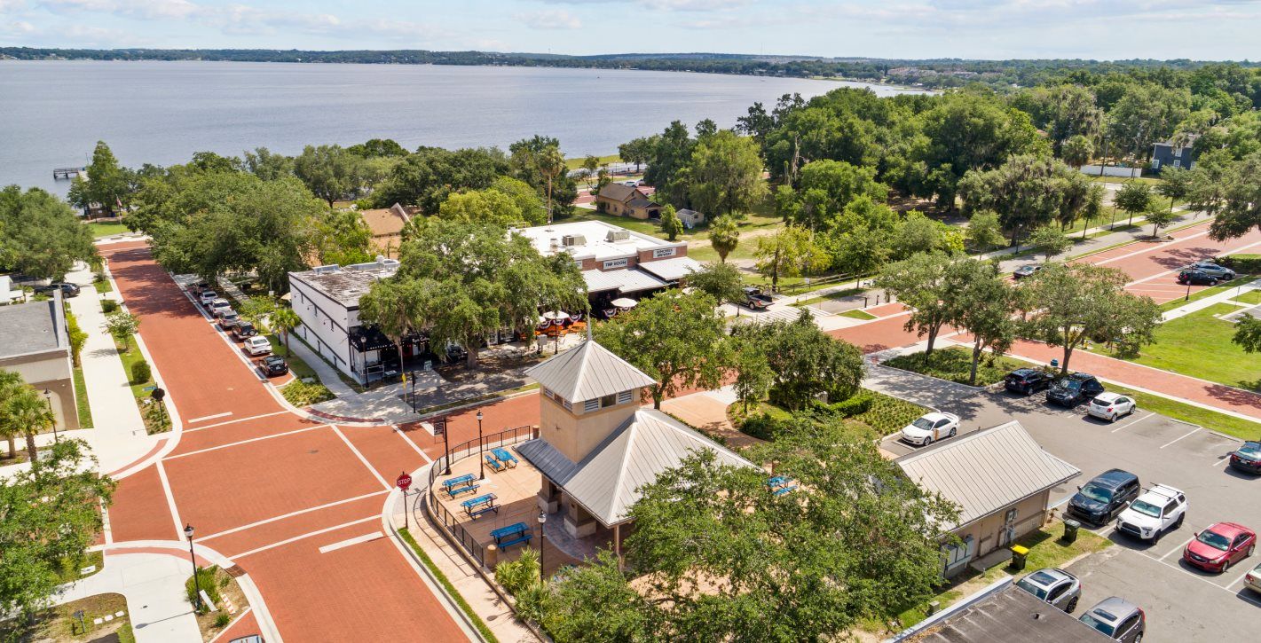 Historic Downtown Clermont aerial