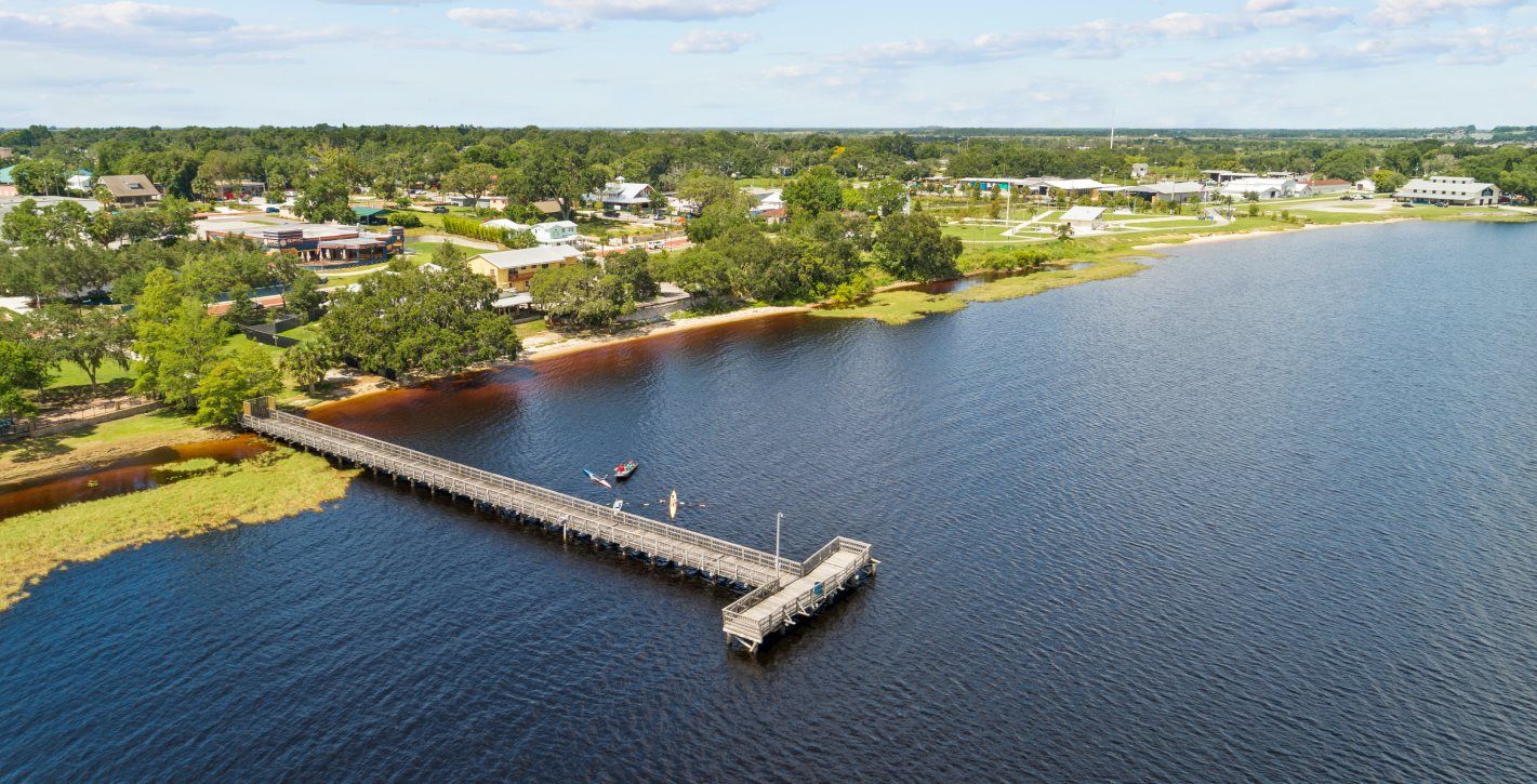 Victory Pointe Park and Lakefront Park aerial