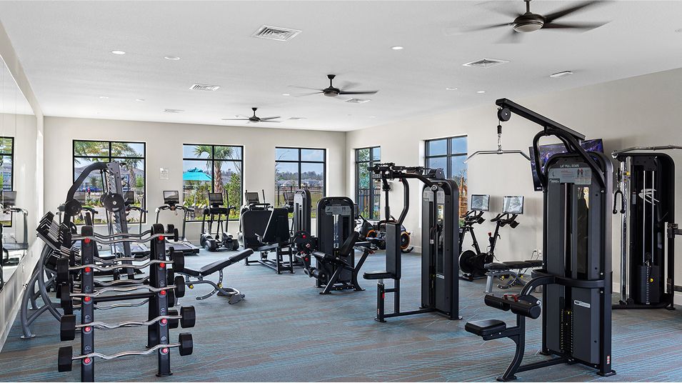 Glades Crossprairie Amenity Fitness Center 1of3