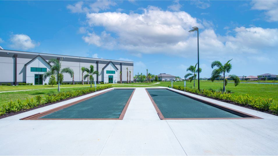 Verdana Village Bocce court