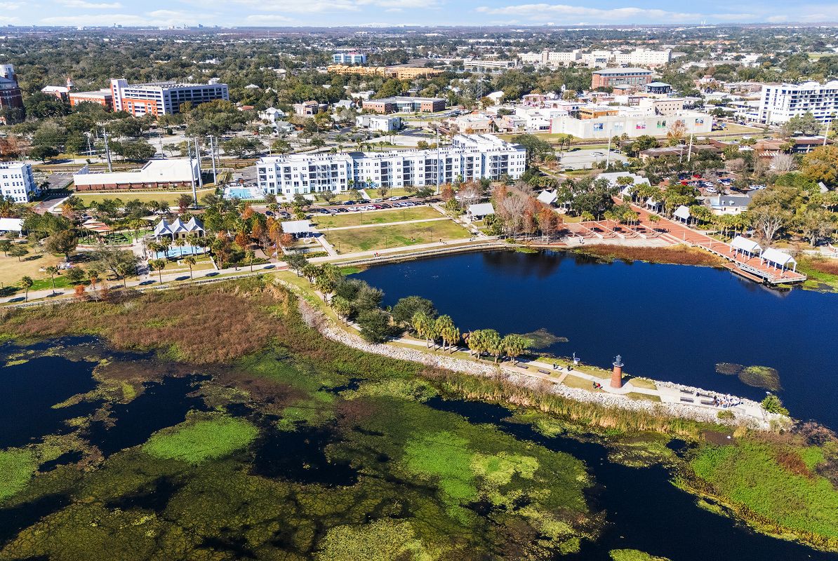 Kissimmee Lakefront Park Aerial 3of3 7 31 25