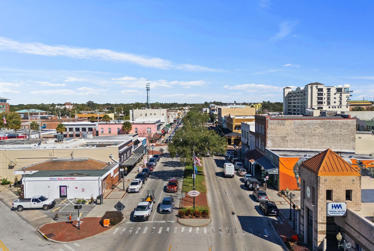 Kissimmee Historic Downtown Kissimmee Aerial 2of2 7 31 25