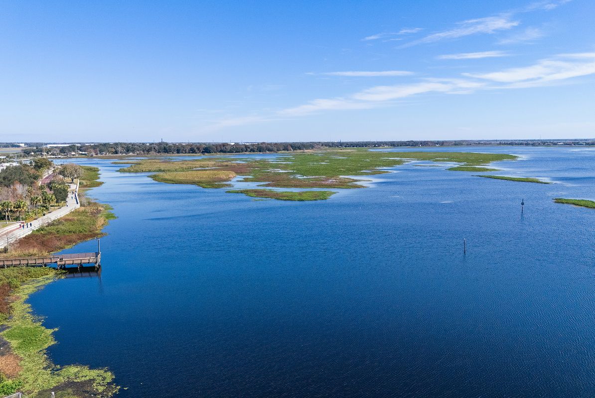 Kissimmee Lake Tohopekaliga Aerial 2of2 7 31 25