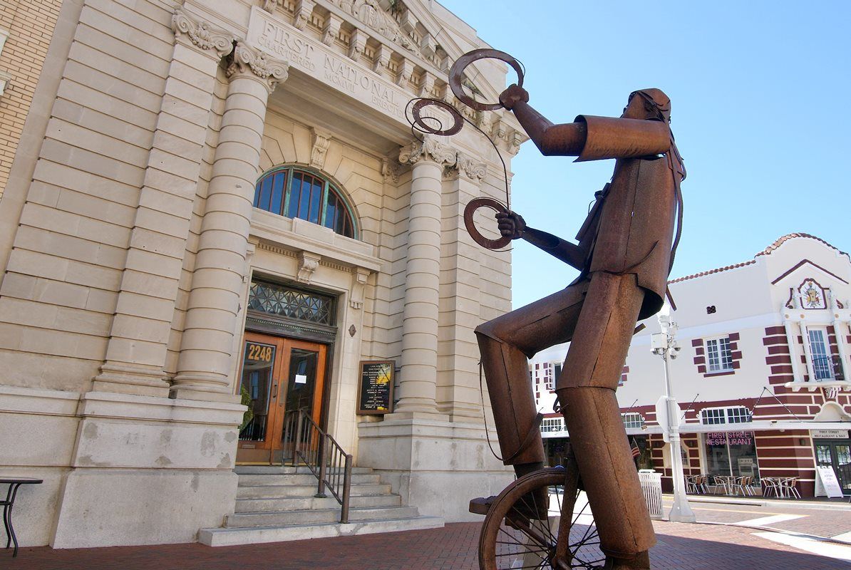 Sculpture in Downtown Fort Myers