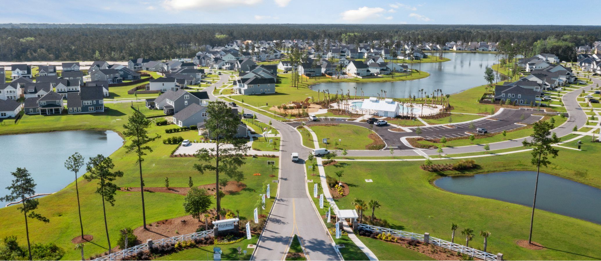 Waterside coastal community