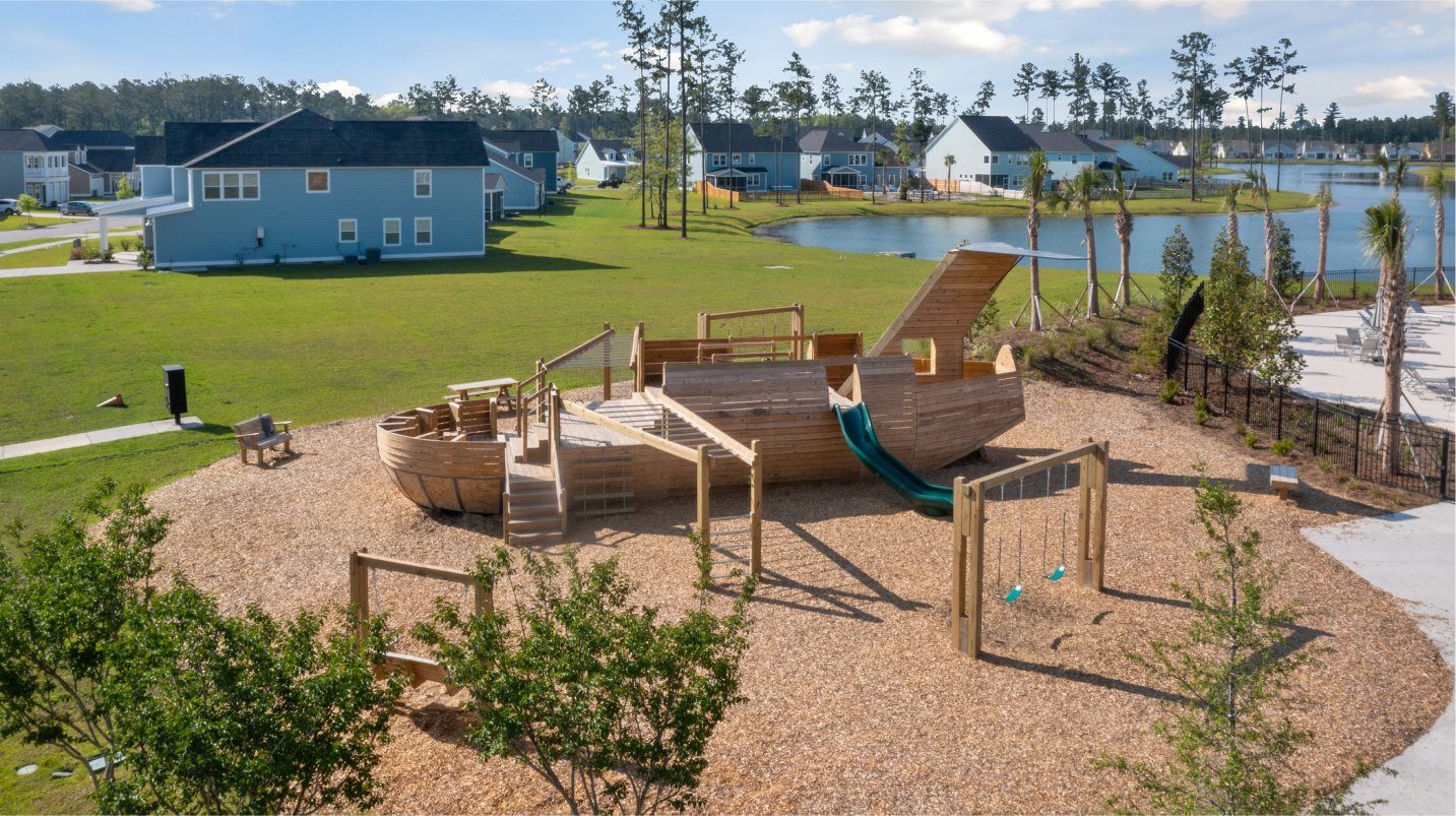Waterside playground