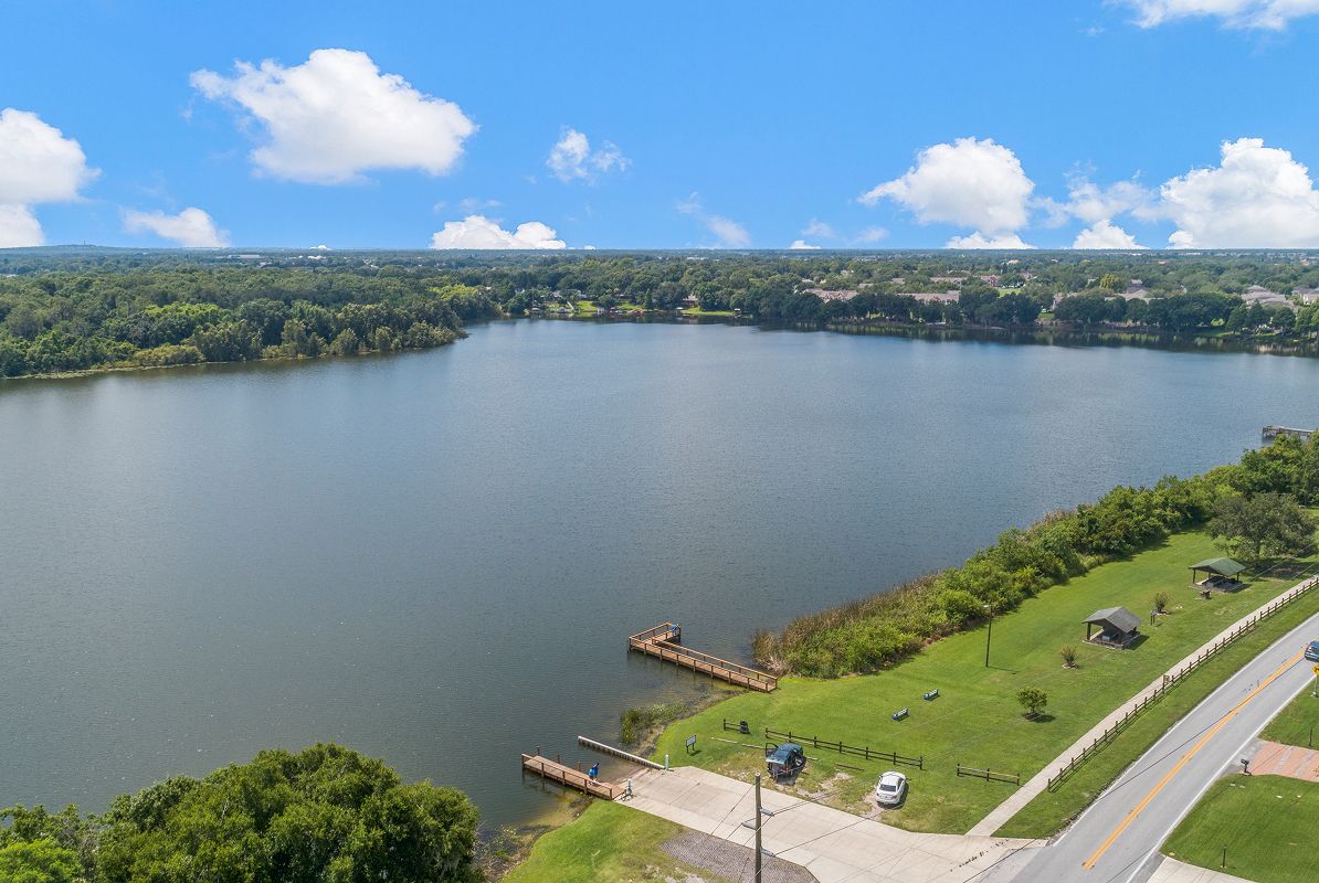 Orlando Winter Haven Lake Ned Aerial