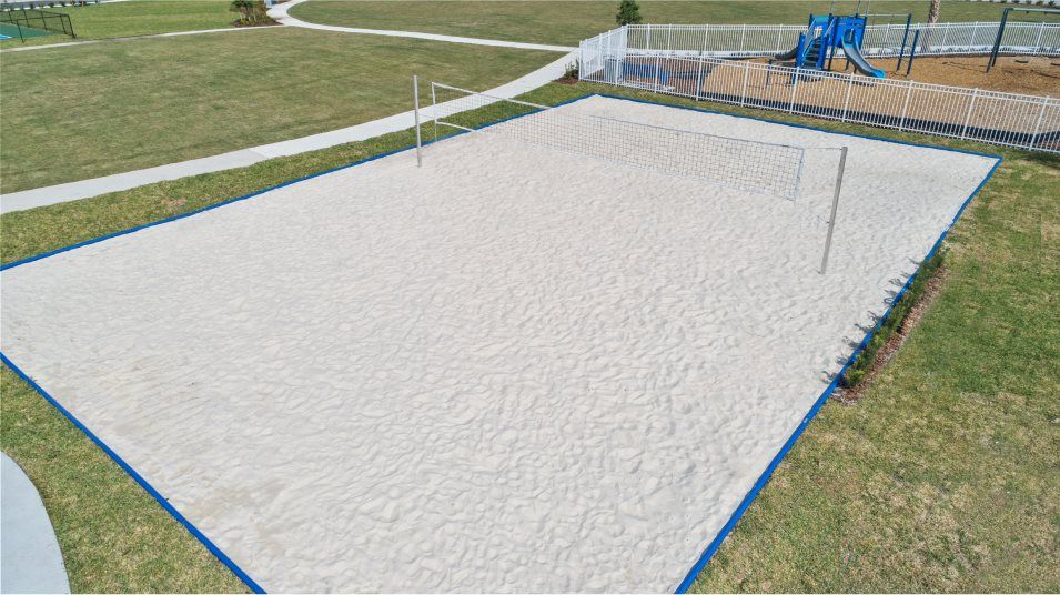 Bridgewalk volleyball court