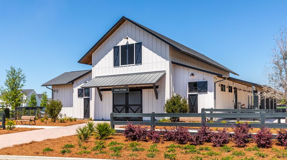 Carnes Crossroads Amenity Community Garden Farmstore Exterior Dev 081825