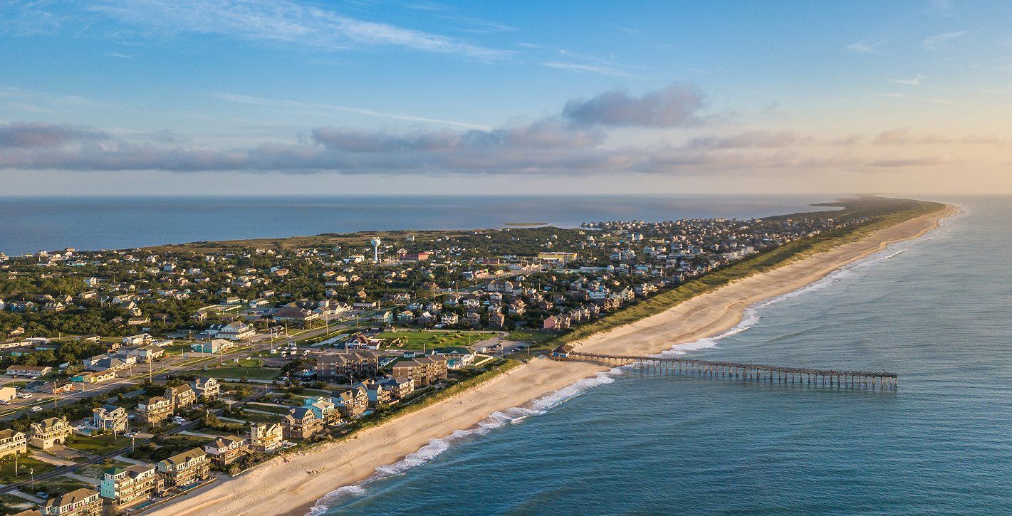 Ocean Isle Beach aerial view