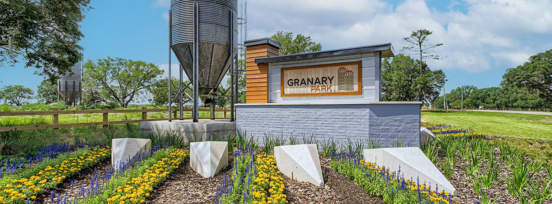 Granary Park monument