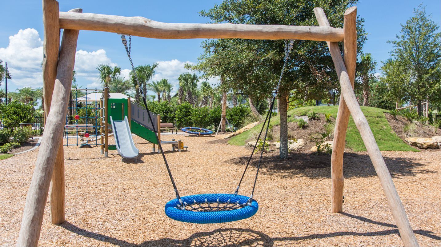 Shearwater playground swings