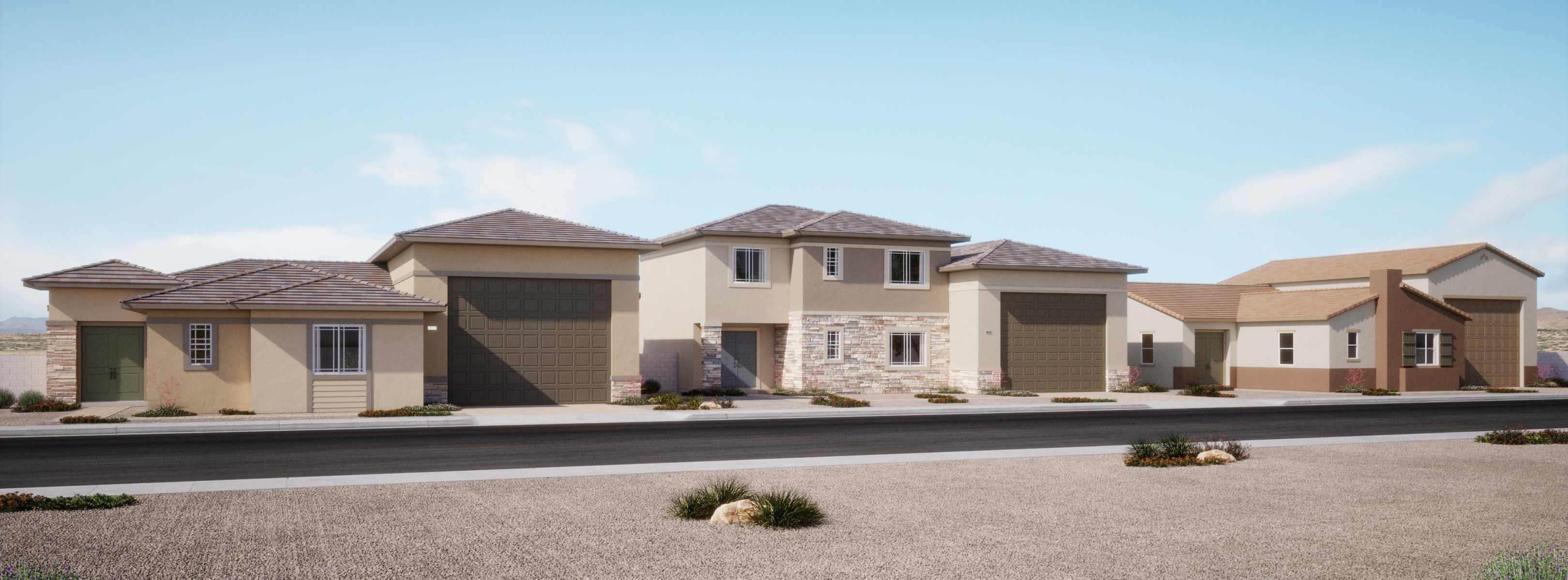 Alia at Sunstone Streetscape Hero Image