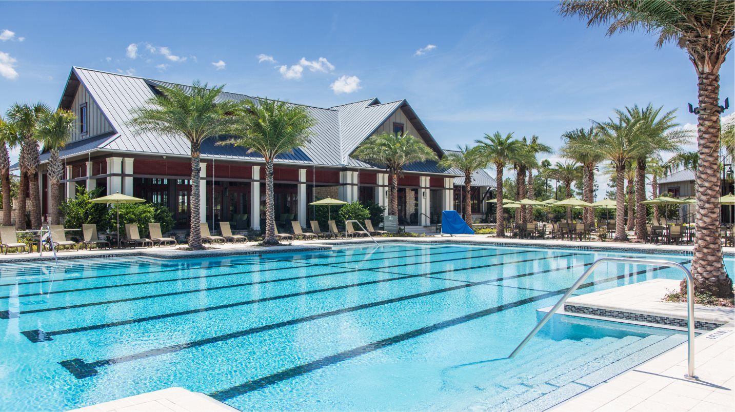 Clubhouse and pool