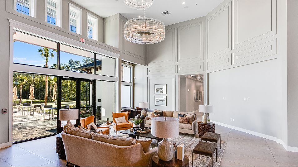 Stillwater Amenity Clubhouse Interior Lobby 1of2