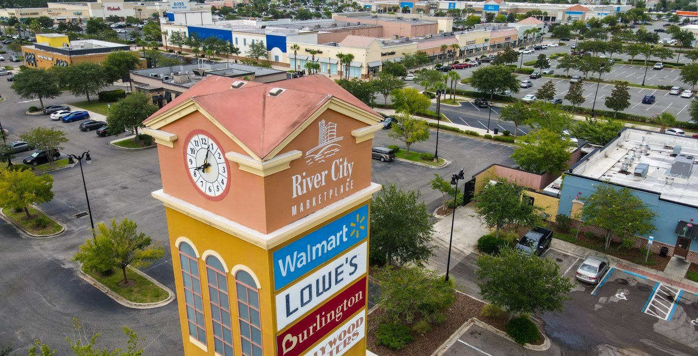 River City Marketplace aerial view