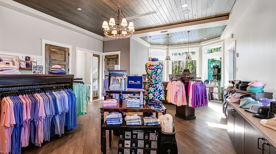 Stillwater Amenity Clubhouse Interior Pro Shop