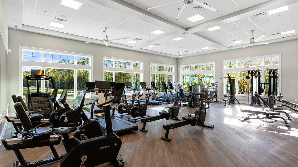 Stillwater Amenity Clubhouse Interior Fitness 1of3