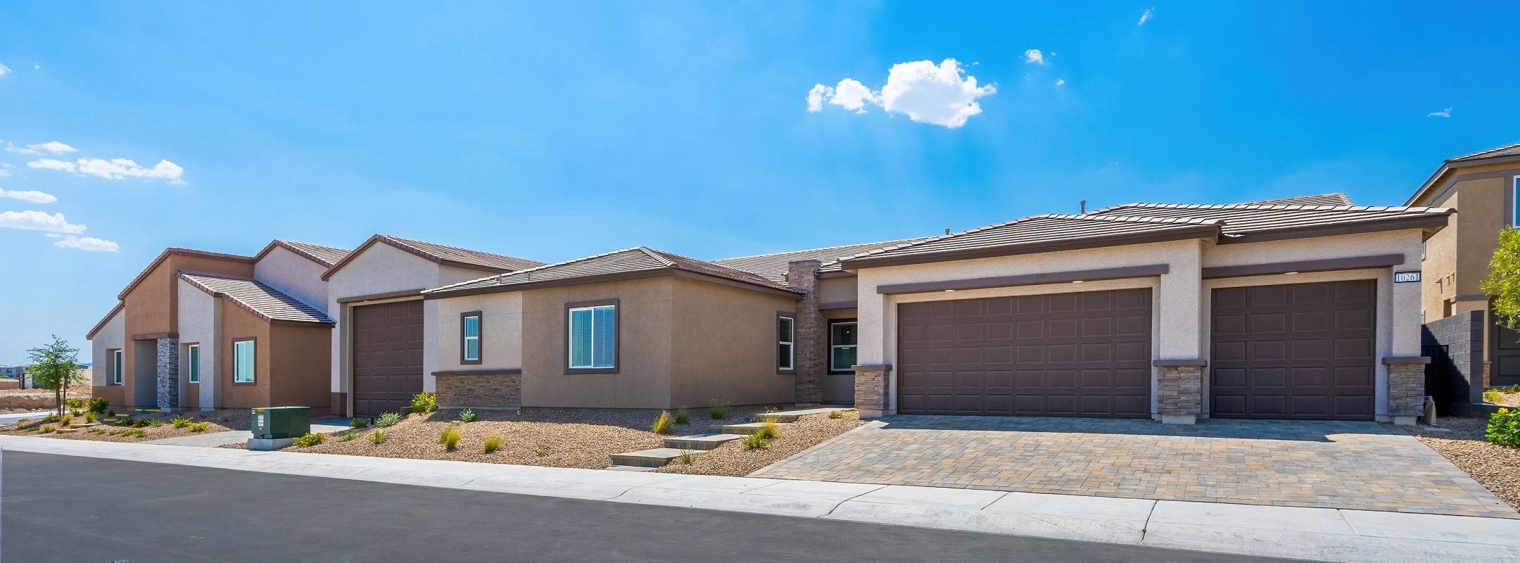 Estates Alia Sunstone Streetscape 2of2