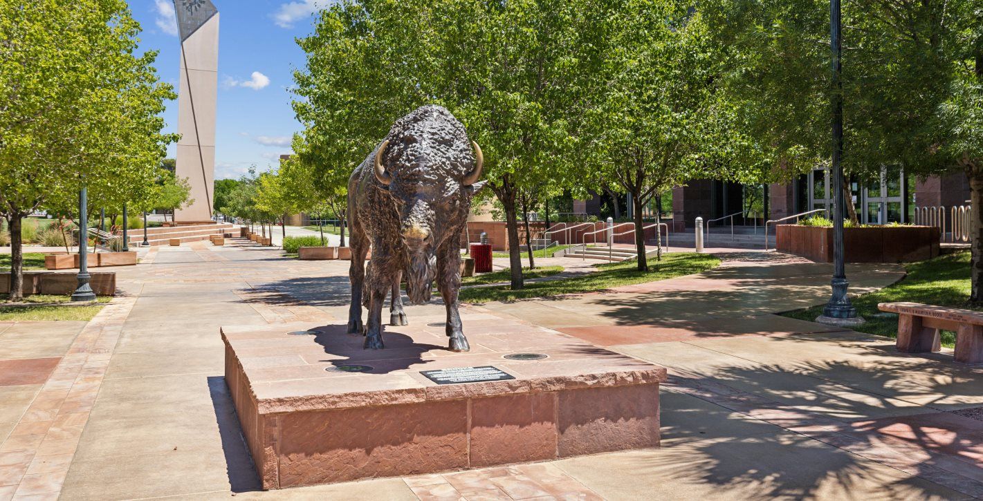 Utah tech university  statue