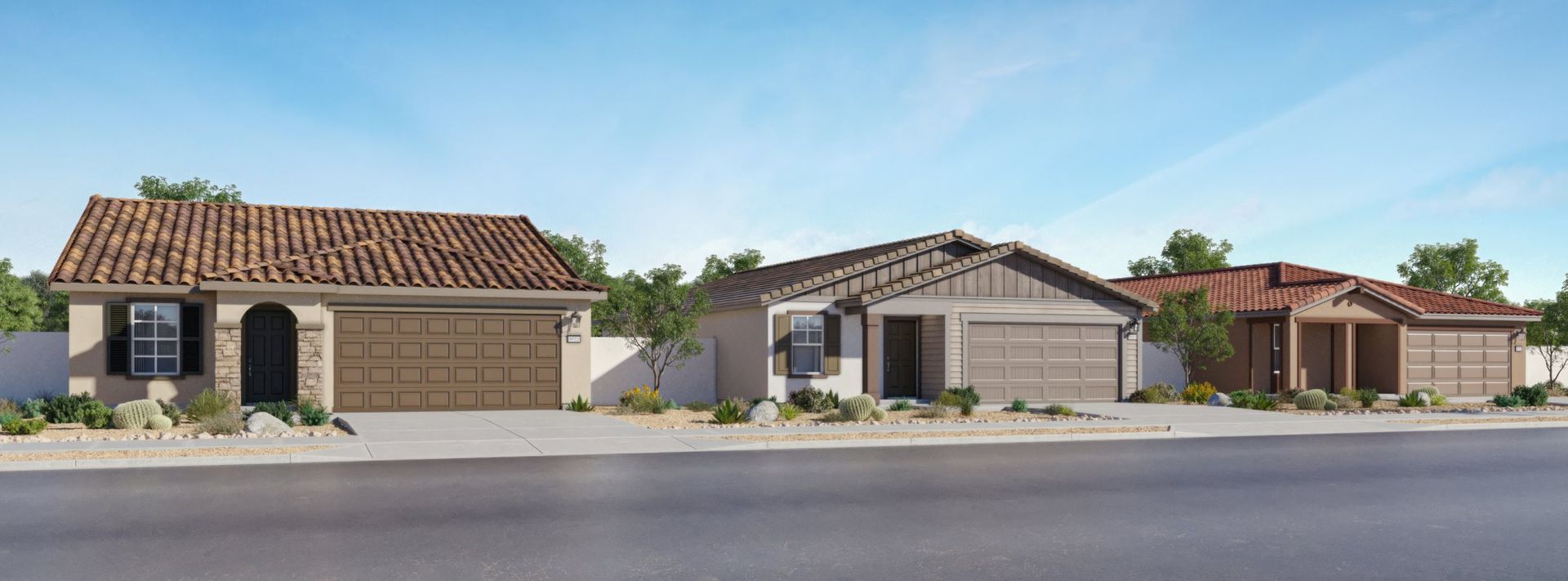 Homes in Desert Star
