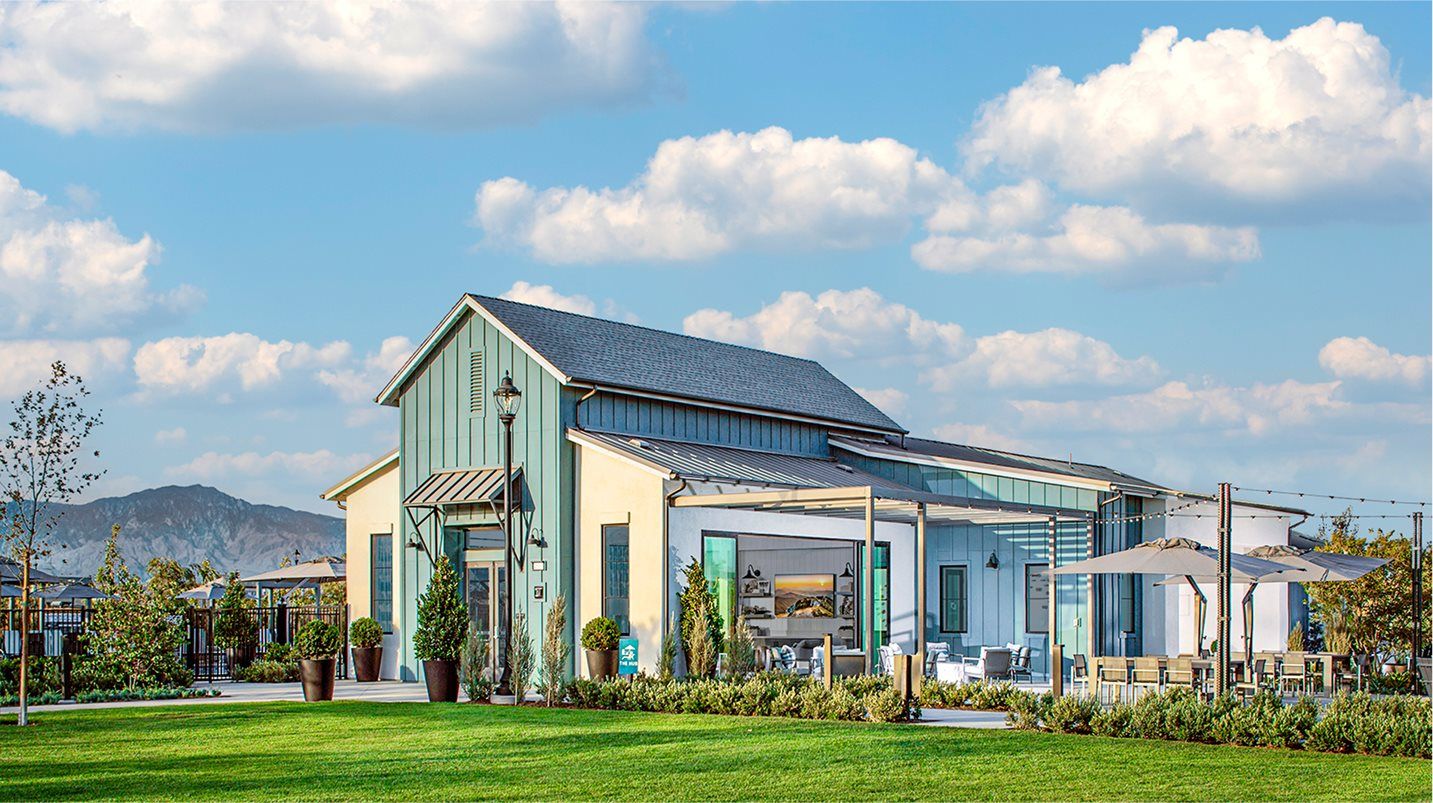 Clubhouse exterior