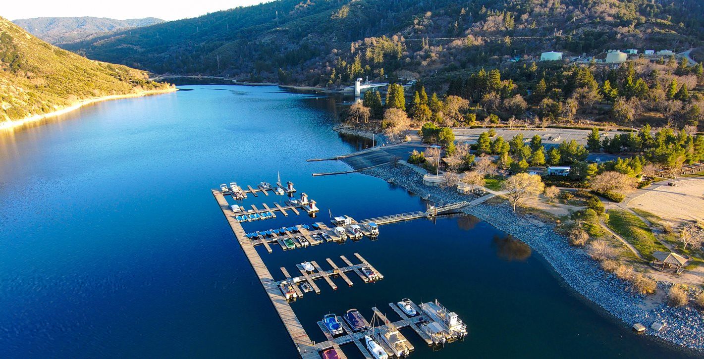 Silverwood lake dock