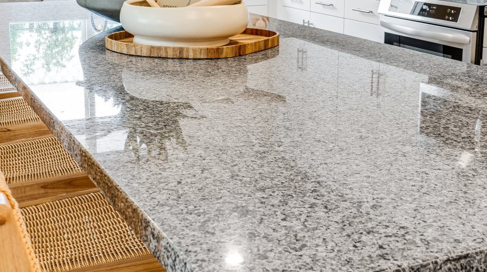 Close up of countertops