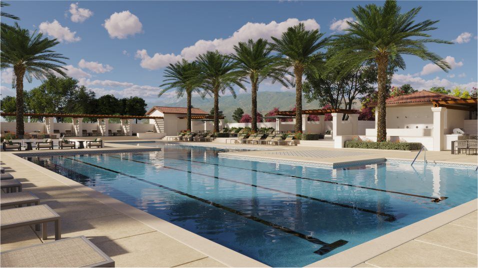 Swimming pool at the Arboretum