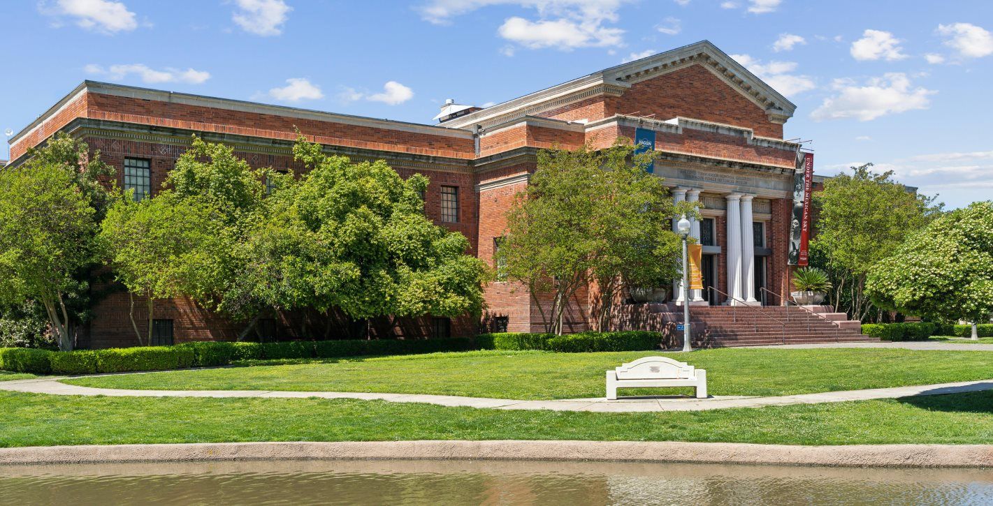 Haggin Museum exterior with lots of green space