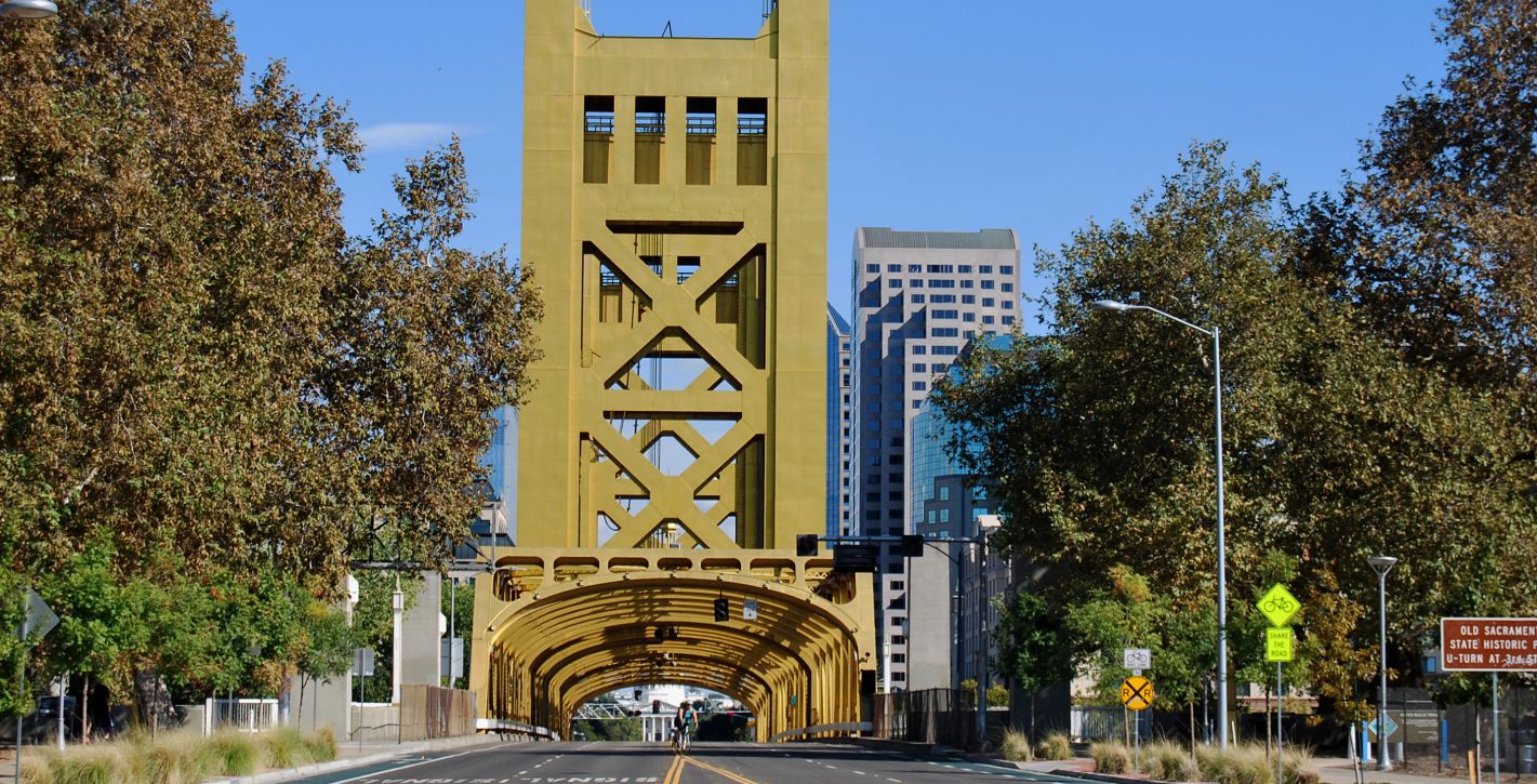 Street view of Tower Bridge
